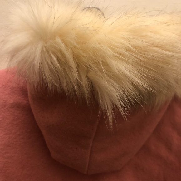 Sweet child size dusty rose unique Vintage Northern Parka made in Canada. - Picture 6 of 14